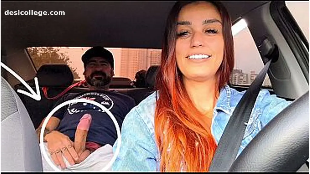 4K Motorista mulher de aplicativo pega passageiro se masturbando por trás!