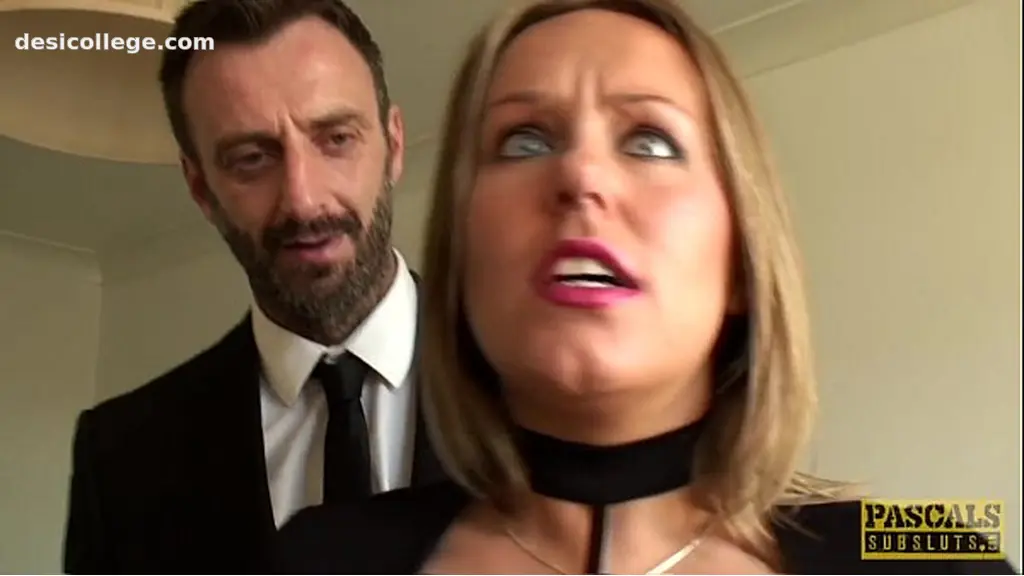 4K UK sub slut rough doggystyled in stockings