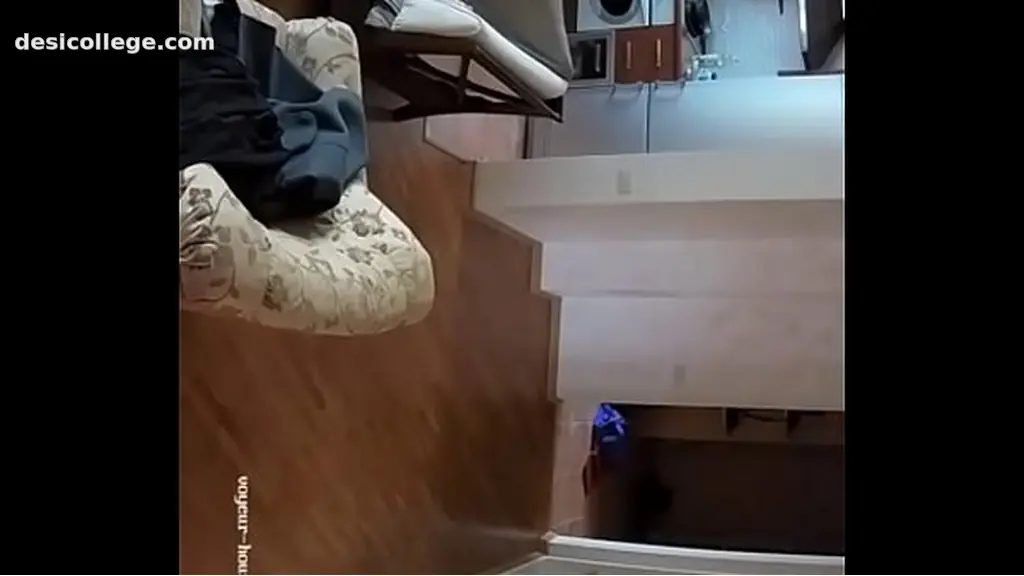 Amateur Couple spy cam at living room