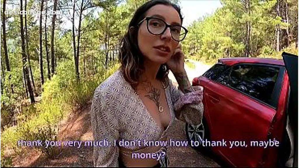 Amateur I helped a stranger with her car and Tore her tight, plump Ass!