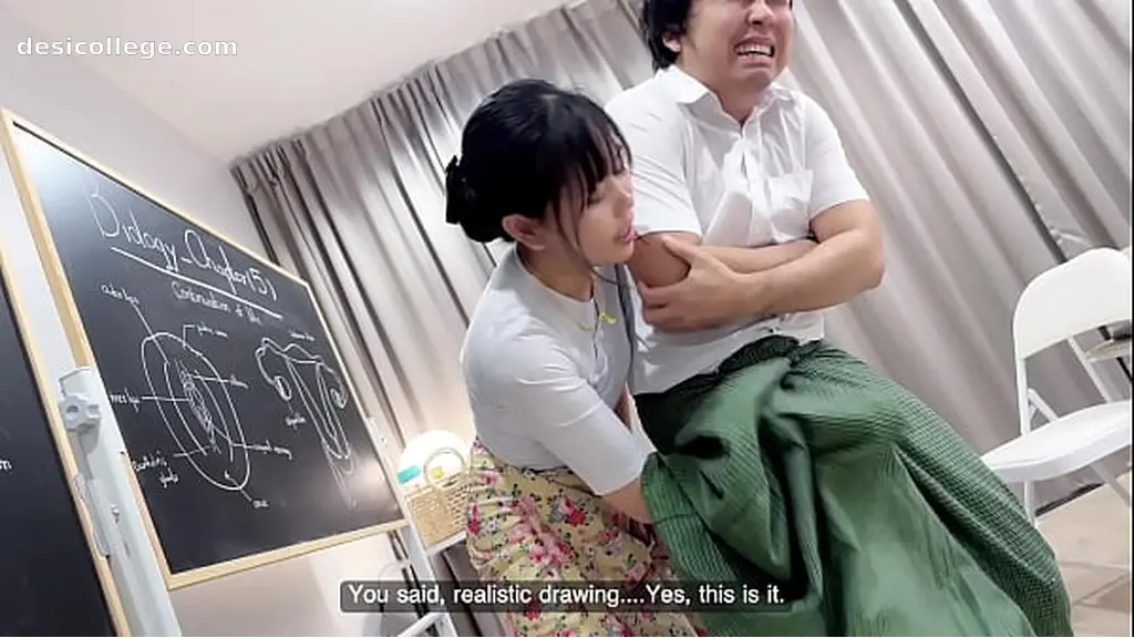 Amateur Teacher is really creampie while her horny