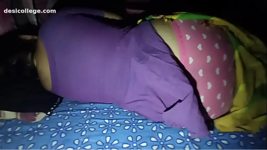 Big Ass of Desi Cute Sleeping Housewife