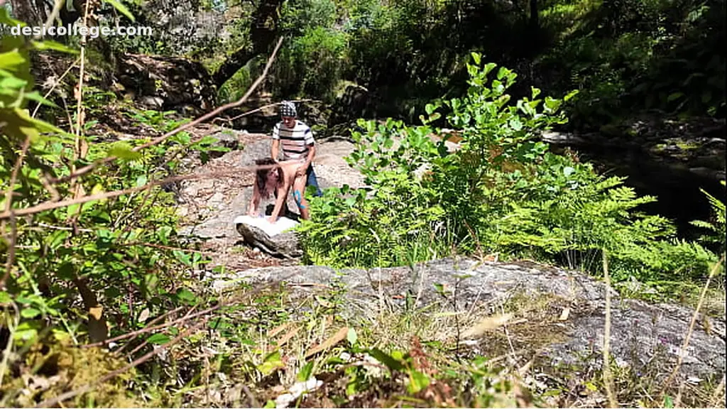 Caught Voyeur Stranger Fucks Girl on Nudist Beach. She& Shocked!