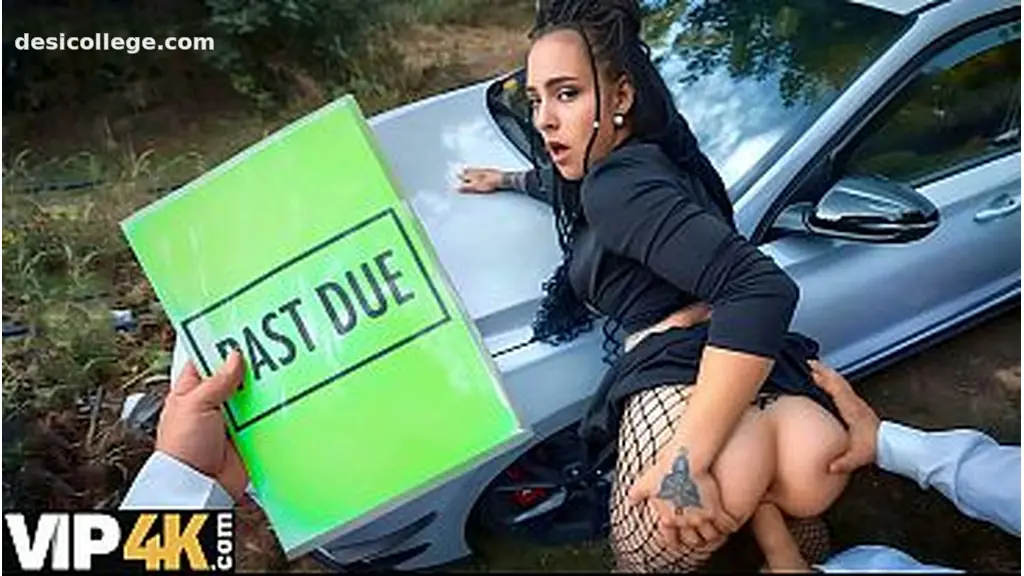 DEBT4k. Watched by having car sex...
