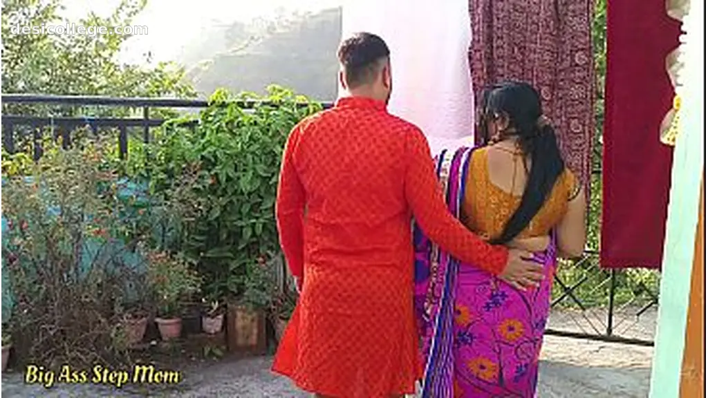 Desi Indian Step Mother-in-law Fucked by Her Step Son in-law - Hindi Clear Audio
