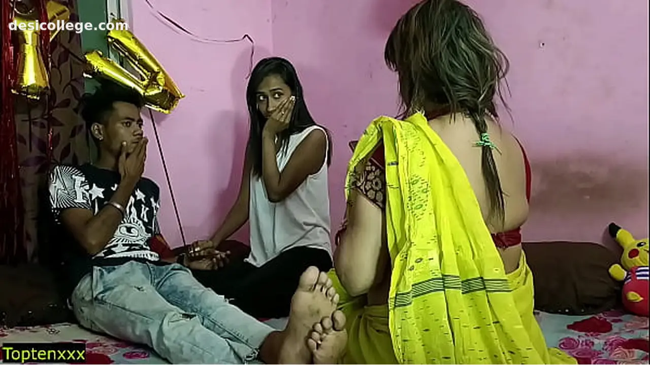 Desi MMS Girlfriend allow her BF for Fucking with Hot Houseowner!! Indian Hot Sex