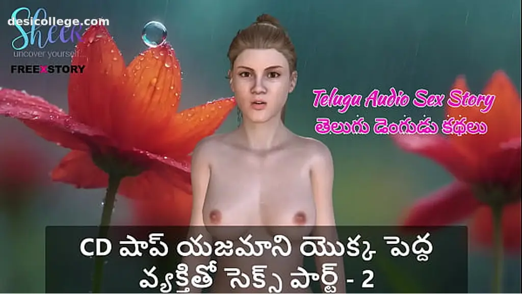 Desi MMS Telugu Audio Sex Story - Sex with CD shop owner Part 2