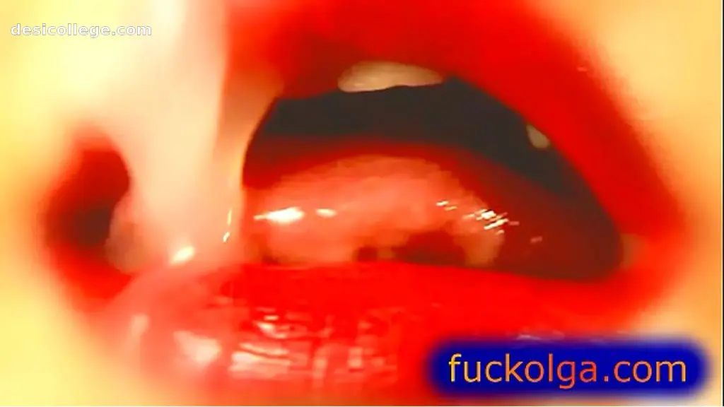 Extreme closeup on cumshots in mouth and lips