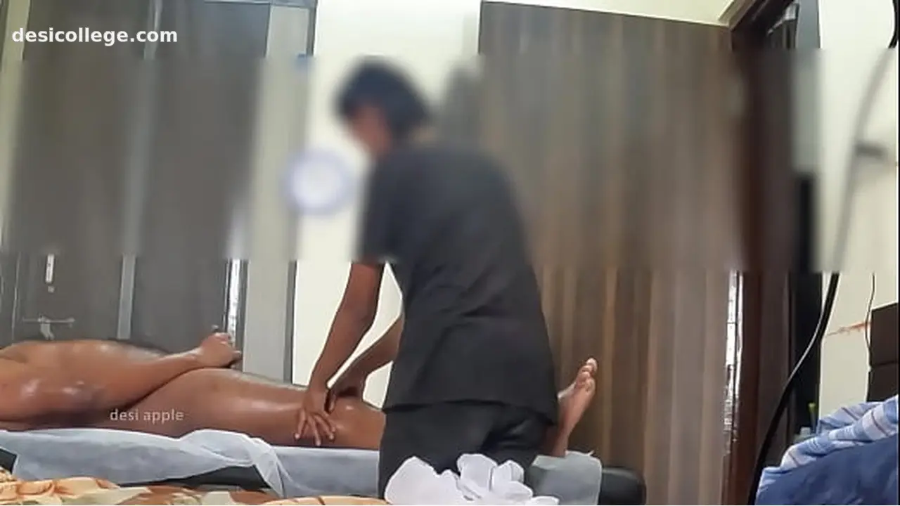 Full HD Hidden cam caught happy ending massage