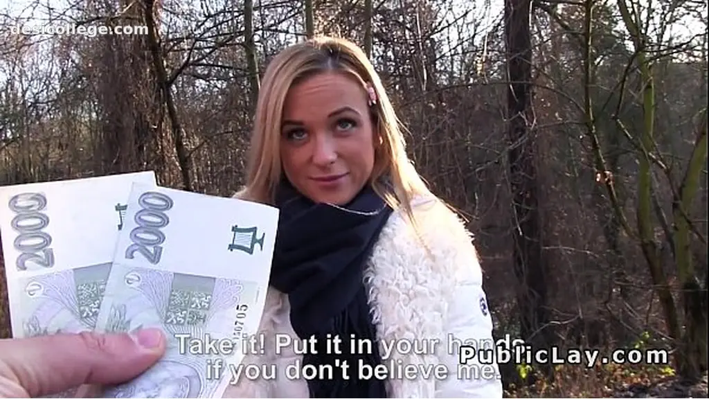 Full HD Hot blonde sucks and fucks pov in public