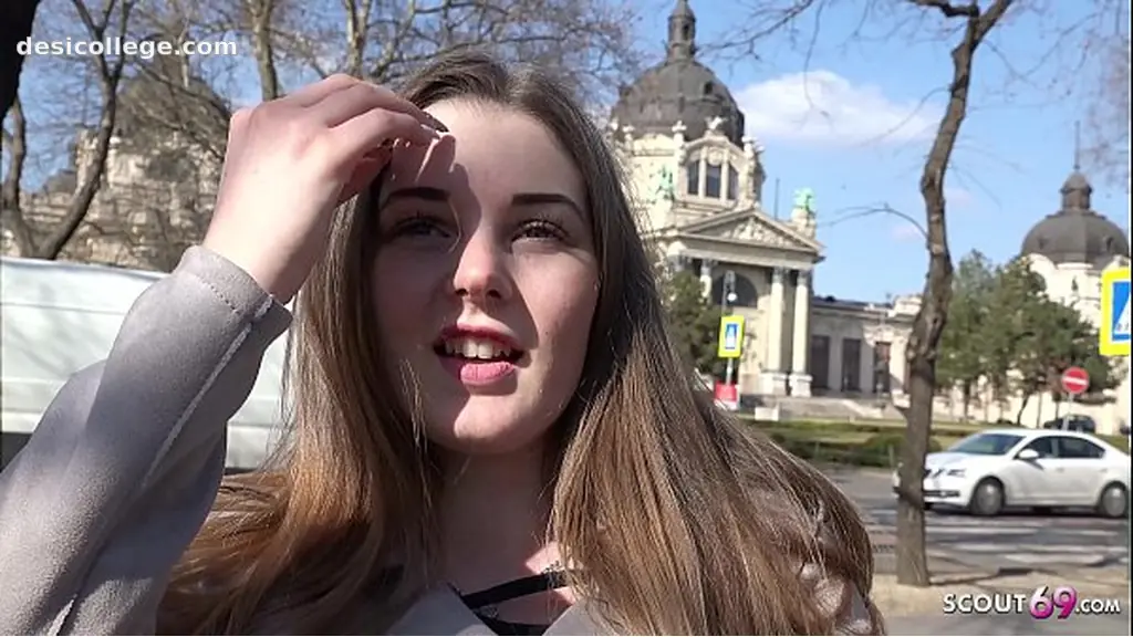GERMAN SCOUT - 18yr YOUNG CURVY BIG TITS LUCIE PICKUP AND FUCK