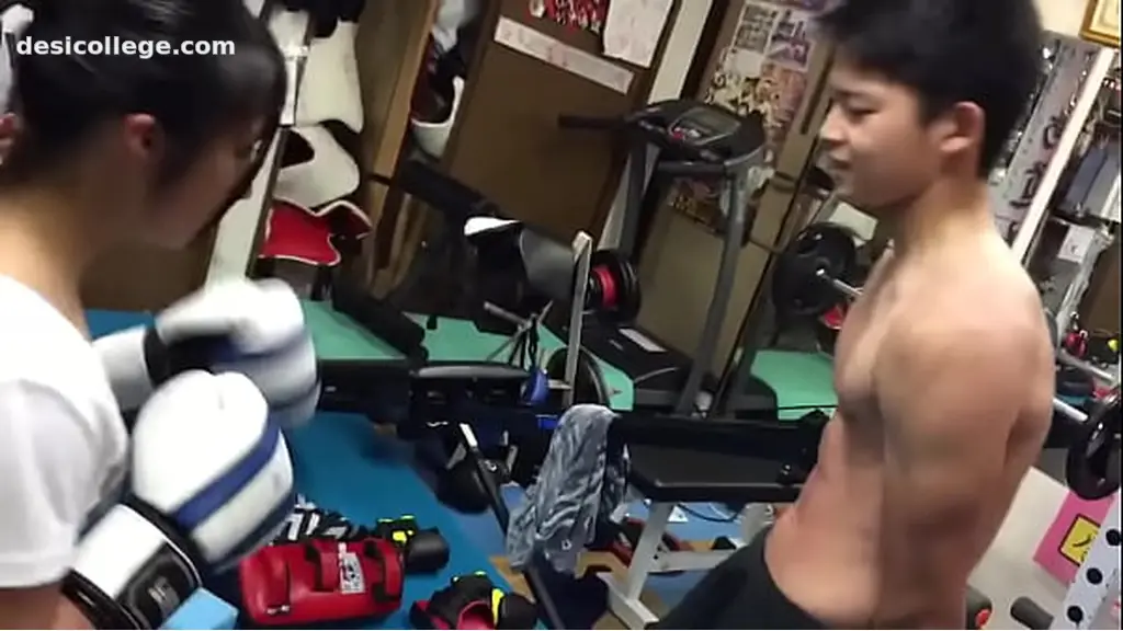 gut punch in gym room