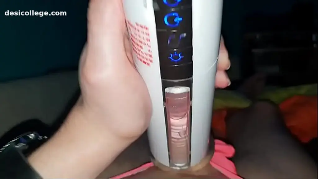 Hard cock with sex toy