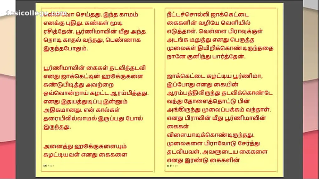 Indian Tamil Kama Kathai : My step Father-in-Law& Forbidden Desires - Part 37 : Tamil Sex Story