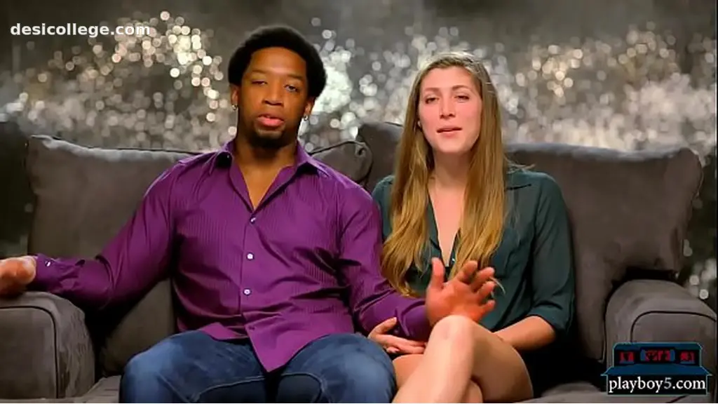 Interracial couple finds blonde for their first threesome