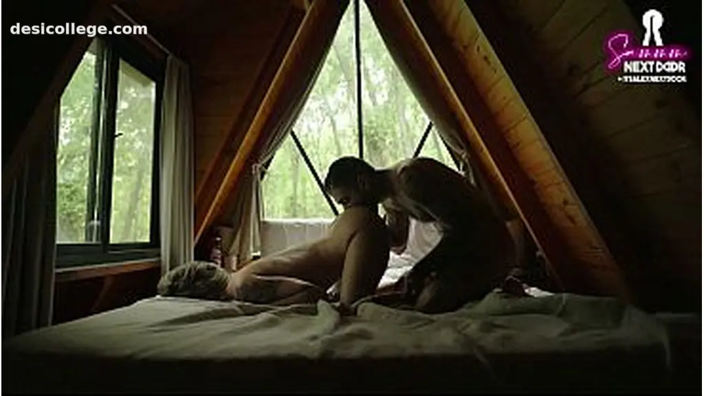 New Intimate anal sex in a cabin with a perfect little blonde
