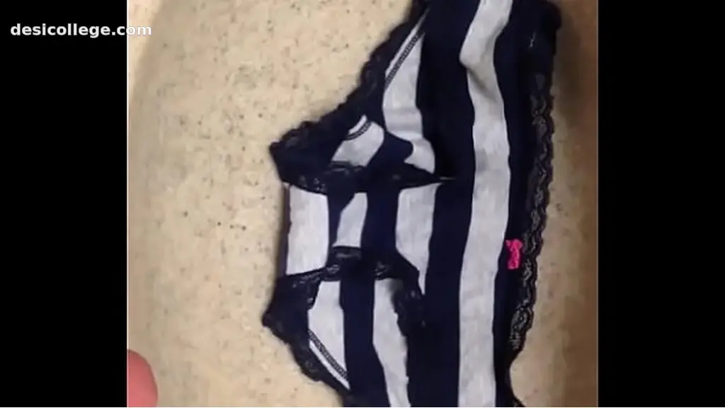 Pissing on my girlfriends panties