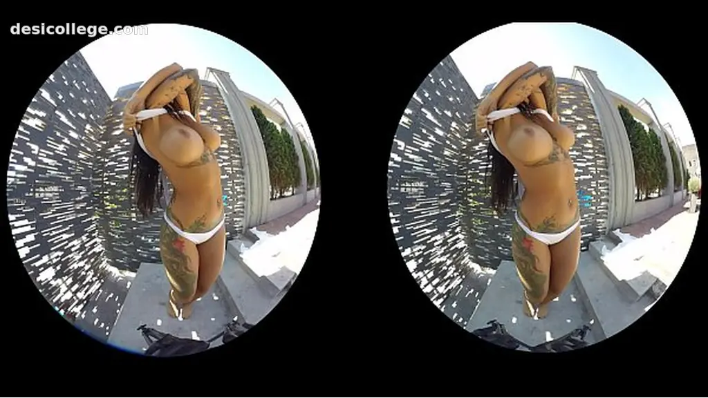 POV compilation of sexy solo european girls teasing in VR video