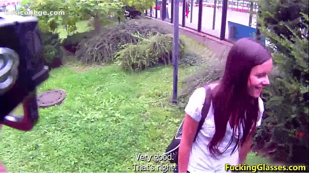 POV Fucking Glasses - Fucked for cash near the bus stop Amanda