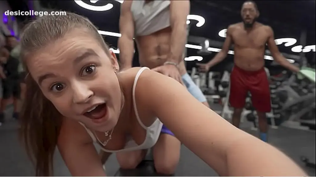 Premium Cheating Teen Caught Having Sneaky Sex in the Gym by Her BF!