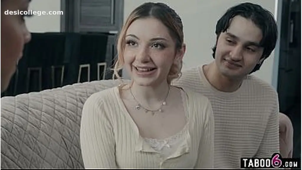 Premium MILF biology teacher tutors horny teen couple about bisexual sex