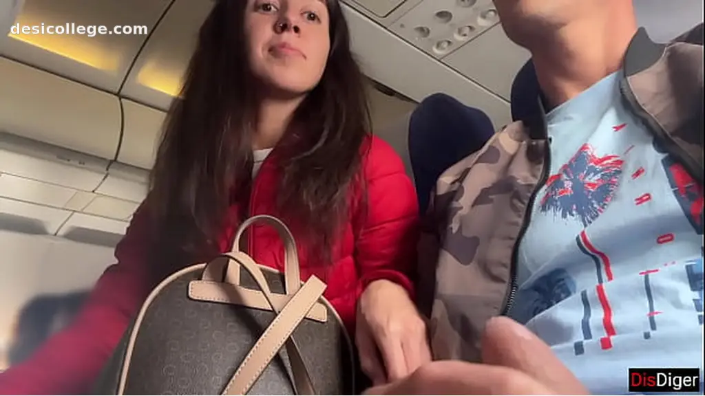 Premium Risky Public Jerking Off On A Plane Full Of People - Public Dick Flashing