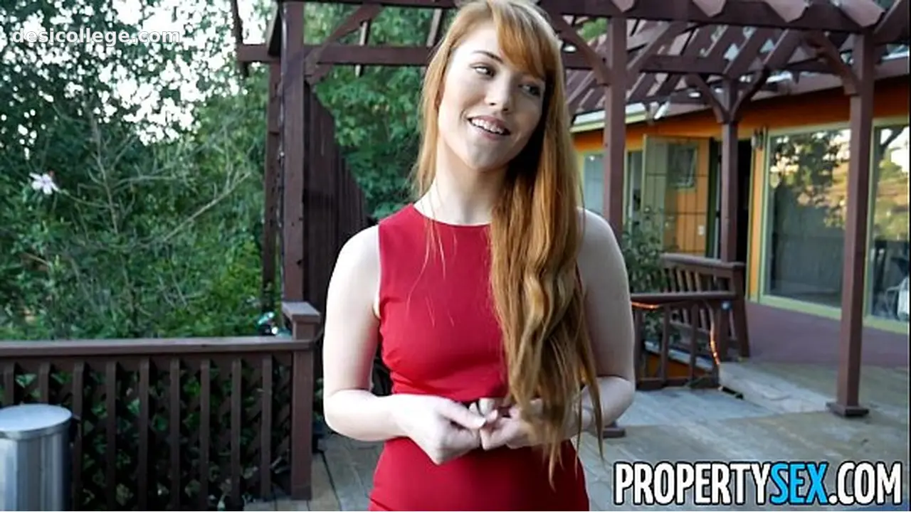 PropertySex - Hot redhead real estate agent performs sexual favors