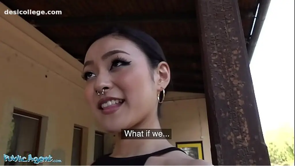 Public Agent Japanese beauty Rae Lil Black fucks for cash