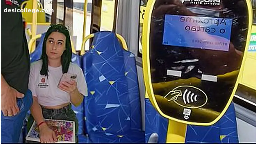 Real Aluna Universitária Percebe Ereção do Passageiro no ônibus... E Ficou Sem Reação!