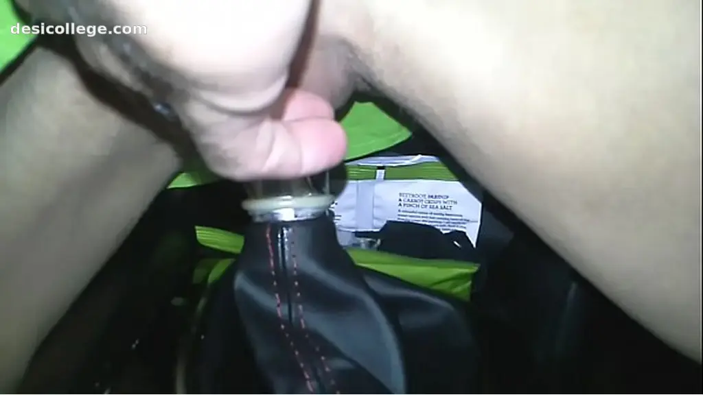 Riding the gear knob