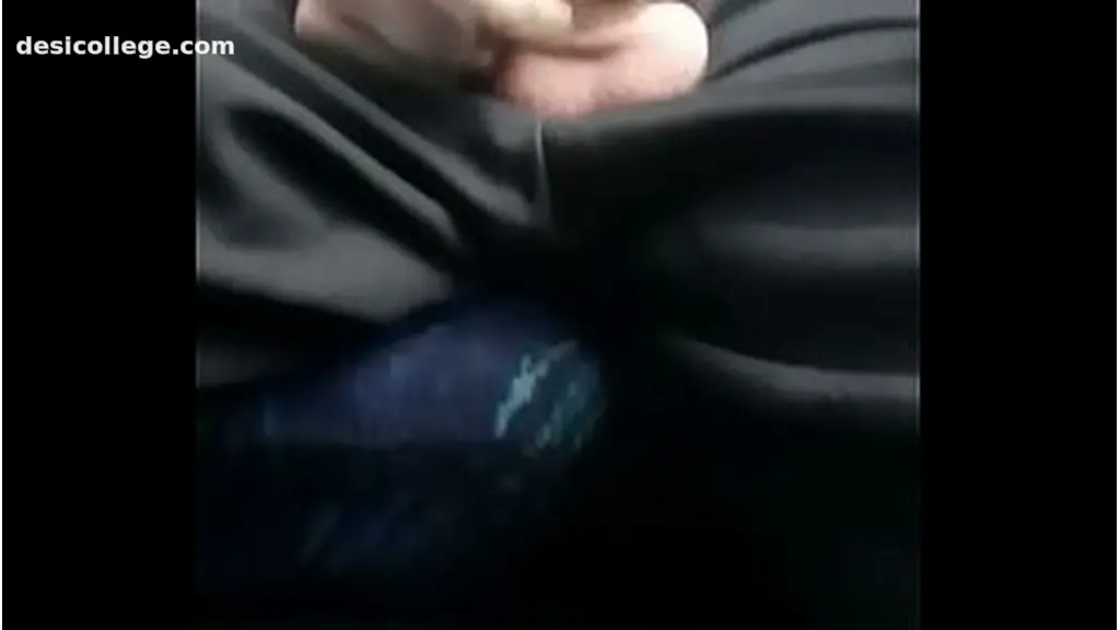 Risky exhebitionist thrill on public bus