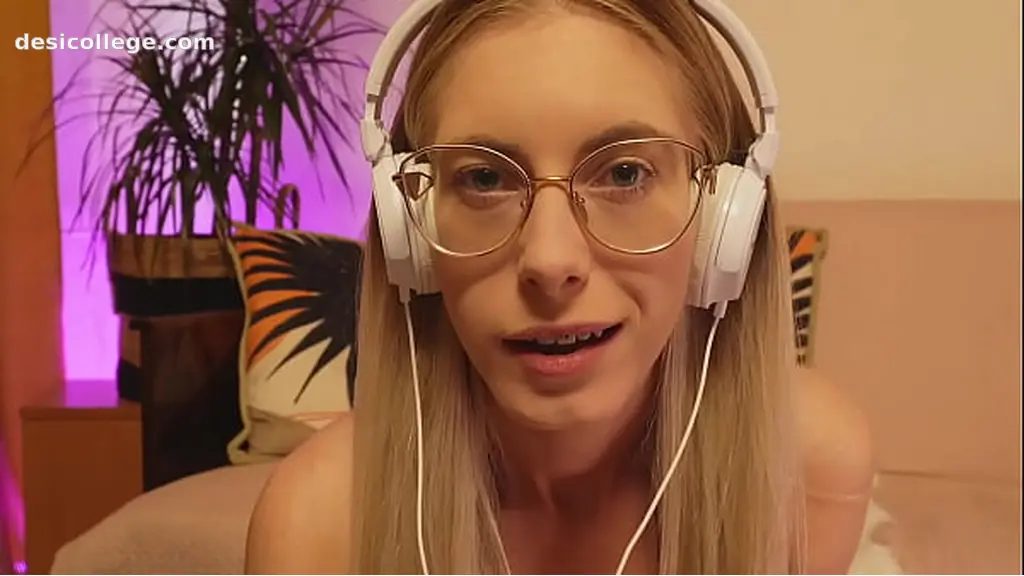 Stroke it when you look at my face glasses and braces