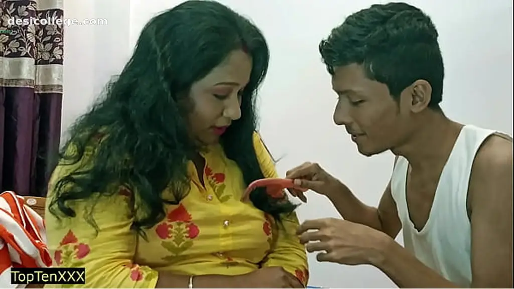 Trending Devar Bhabhi amazing hot sex with clear talking