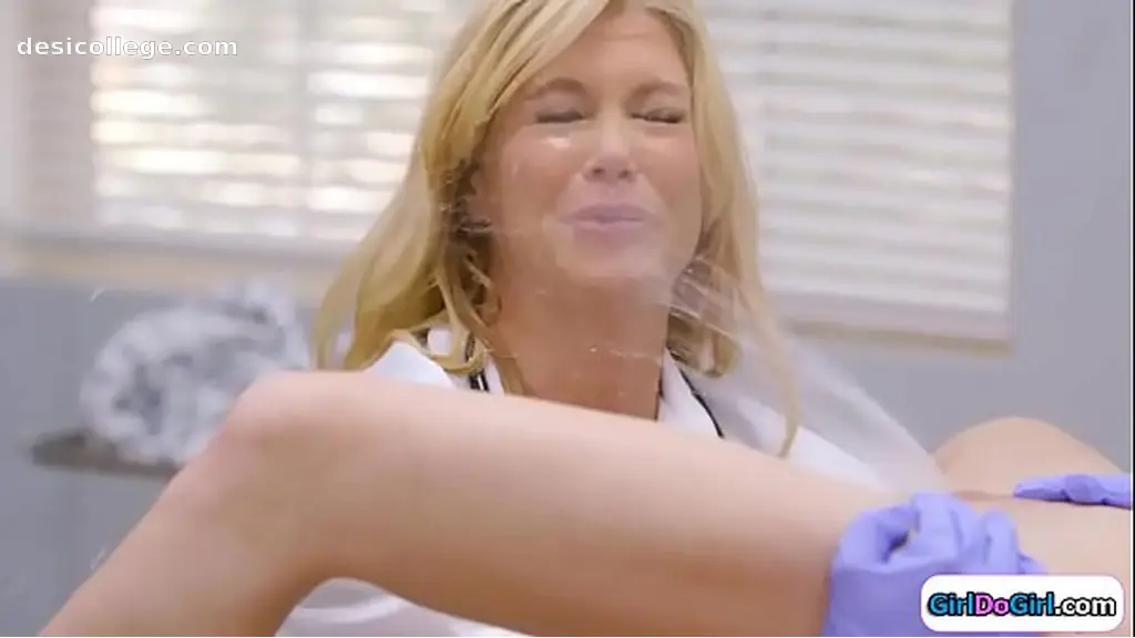 Viral Unaware doctor gets squirted in her face