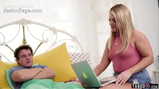 Amateur Big ass girlfriend Candice Dare finds boyfriend jerking off to anal porn