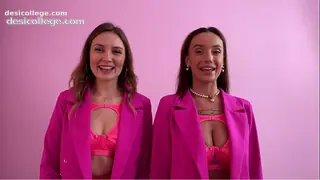 Amateur Hot threesome with barbies