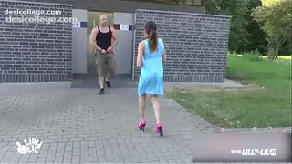 b. ANAL Outdoor Fuck In Public Parking Lot