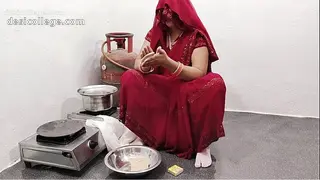 Bold Desi Bhabhi and Devar Fucking Red Drass Sex - Desi Sex Video
