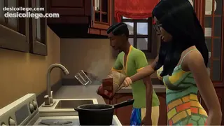 Bold Step Son Fucks Desi Mom After He Masturbated Watching Porn Videos in the Same Room - Desi Scandal