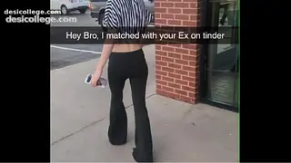 Bubbly Skye Outdoors Handjob