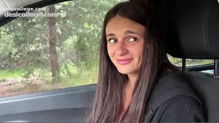 Caught A modest village girl shows her tits and opens her ass to an impudent guy