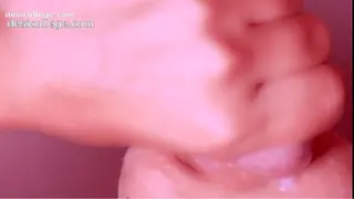 Cute college student enjoying a close-up blowjob from her teacher