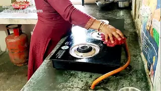 Desi Desi Mom fuking neighbour boy& with kichen