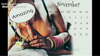 Desi Indian wife Mishthi& Calendar for Year 2020 - New Cam Show