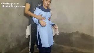 Dusky Desi Virgin School Girl Fucked her Teacher for the First Time, Hindi Sex - Leaked MMS