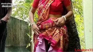 Dusky Sakshi Village Bhabhi Standing Chudai Part 2