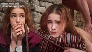ERECTO ! - Hermione&acute;s First Time Struggles With A Spell - NoLube