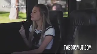 Exclusive Bus Driver VR Orgy With Teen Sluts in Uniform