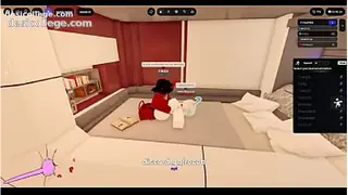 Exclusive Chico Demonio se coje a un Femboy en Roblox