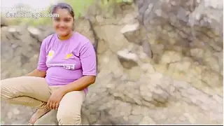 Exclusive Cute school gril fuck her tight pussy in jungle outdoor video, viral mms - Viral Casting